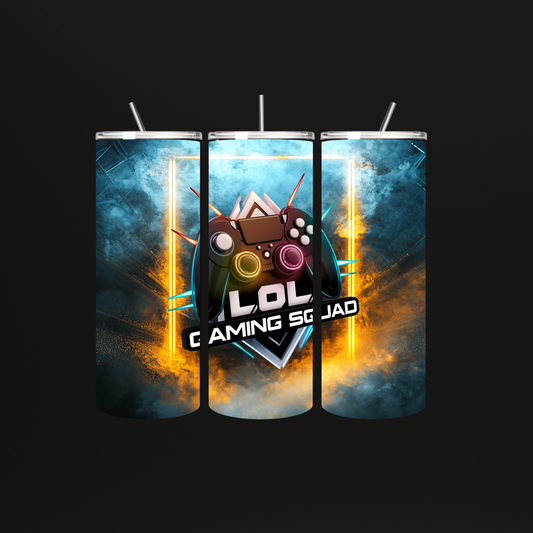 LOL Gaming Squad Tumbler Blauw-Geel