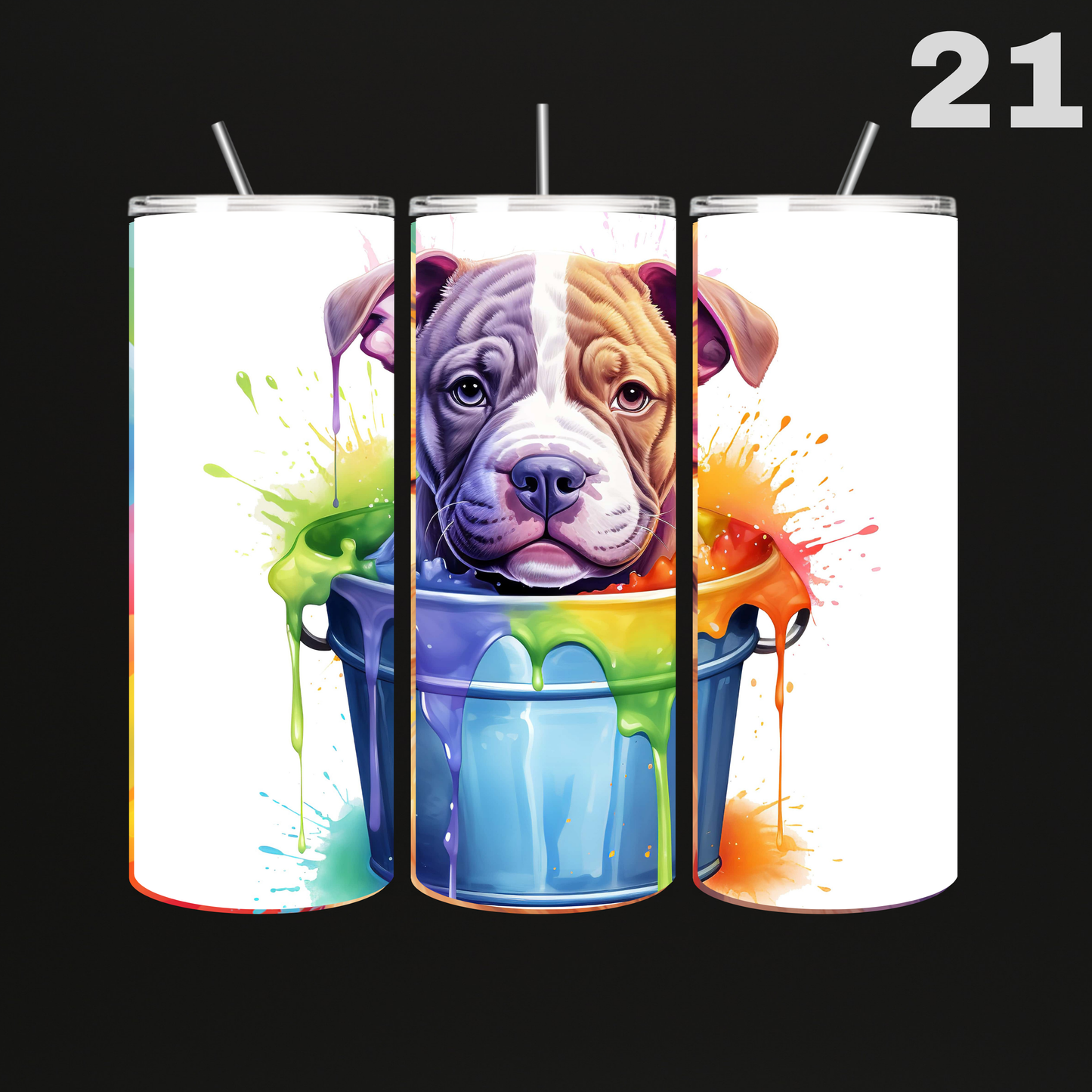 Tumbler Hond Bully's-Bulldogs
