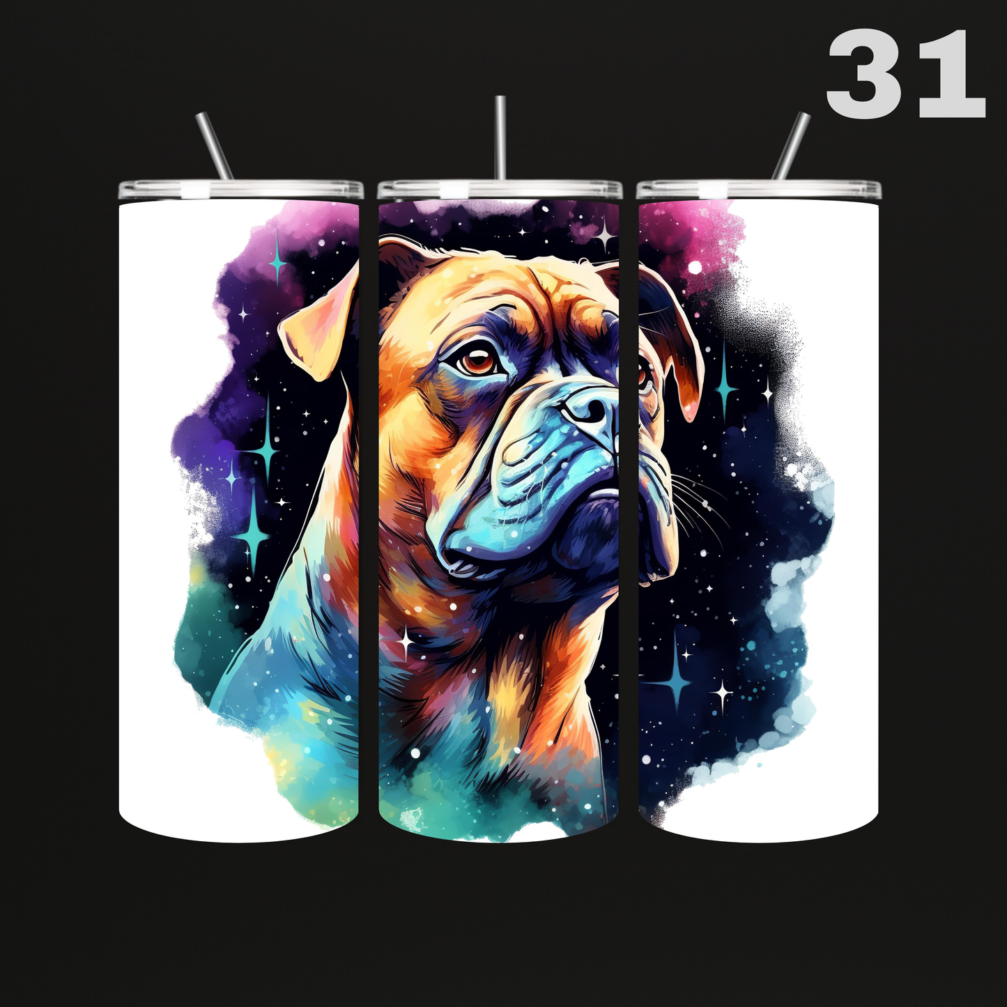 Tumbler Hond Bully's-Bulldogs