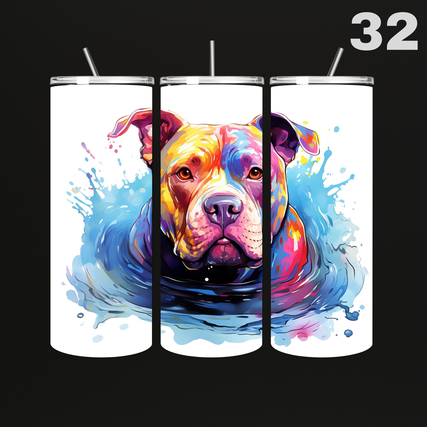 Tumbler Hond Bully's-Bulldogs