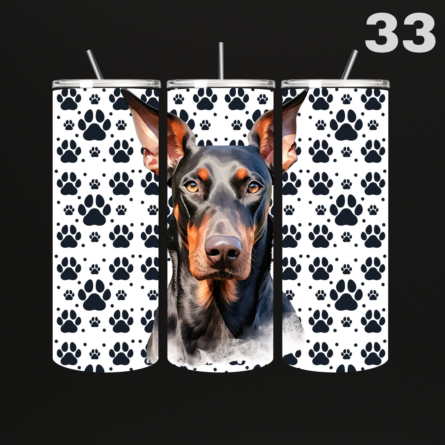 Tumbler Hond Pootjes