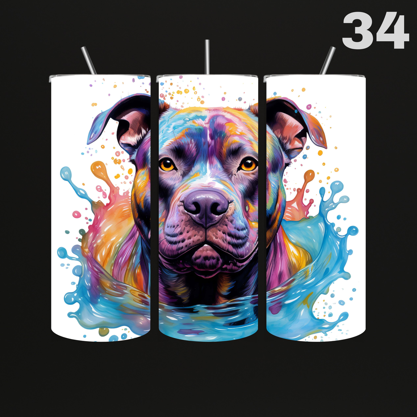 Tumbler Hond Bully's-Bulldogs