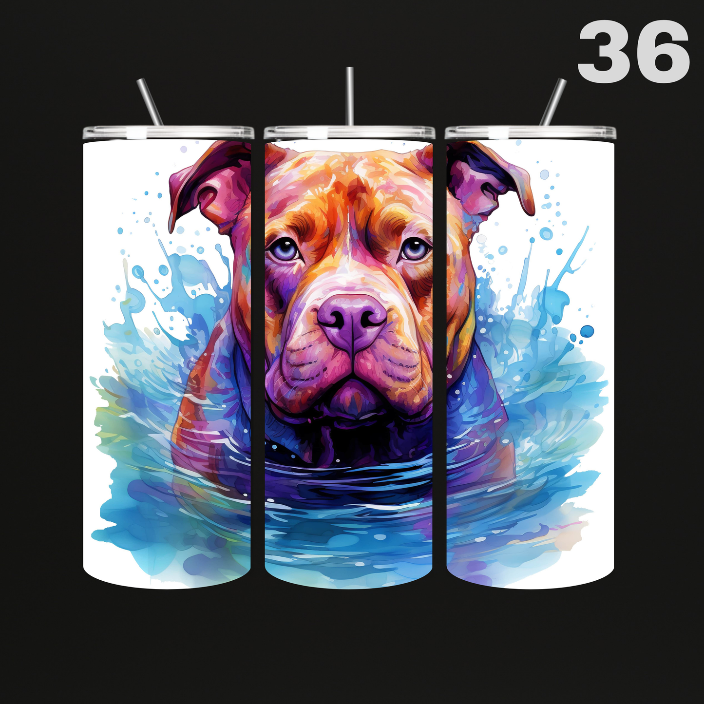 Tumbler Hond Bully's-Bulldogs