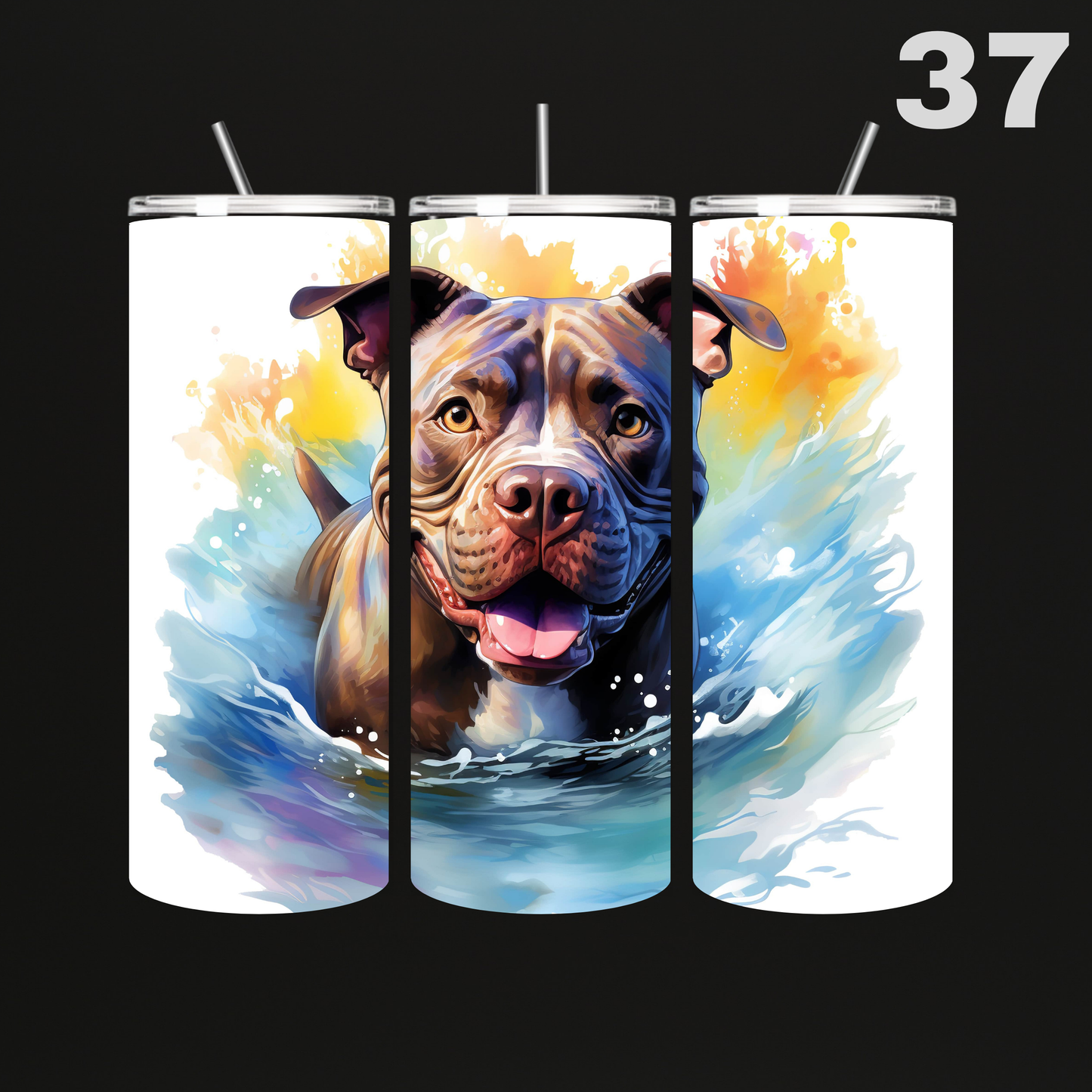 Tumbler Hond Bully's-Bulldogs