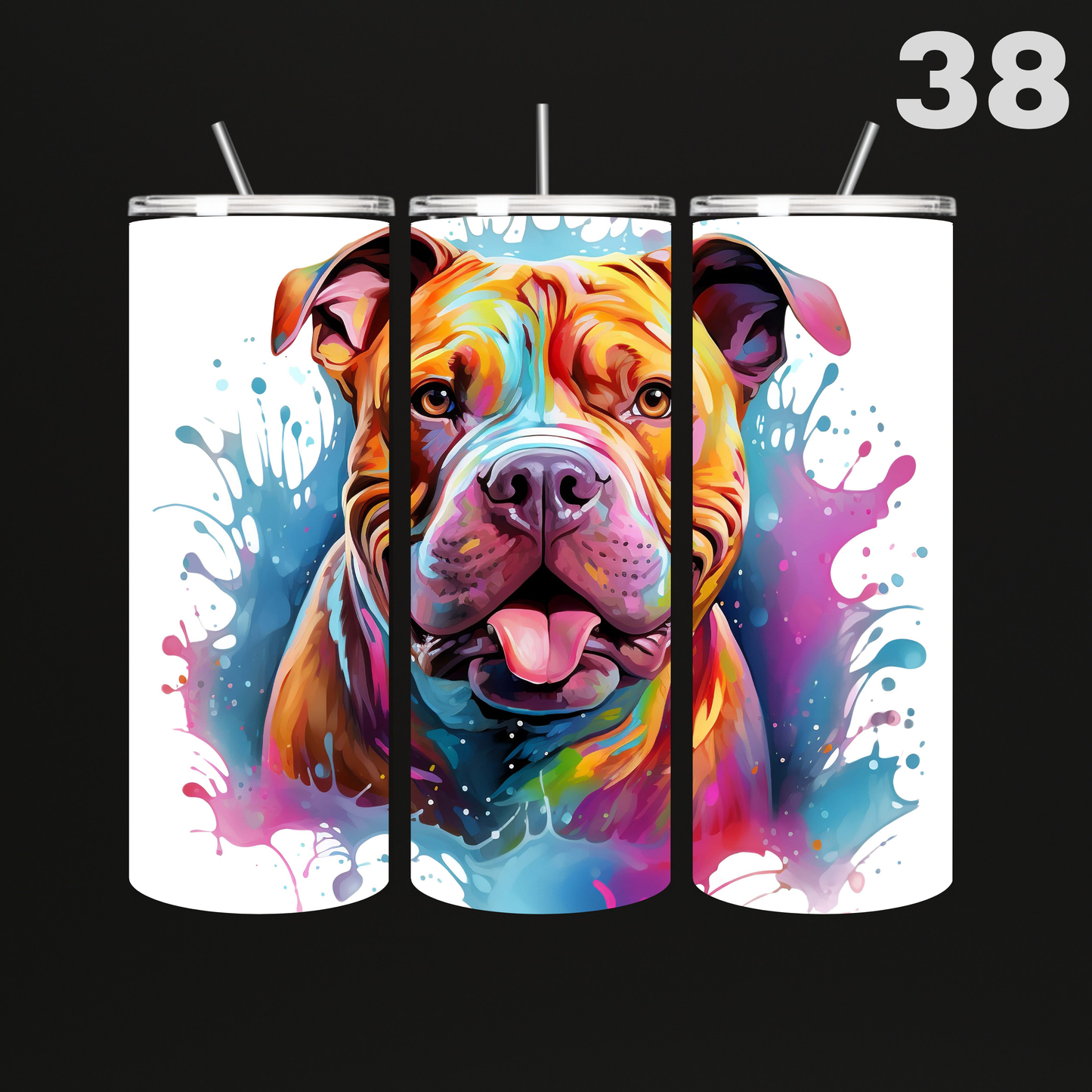 Tumbler Hond Bully's-Bulldogs