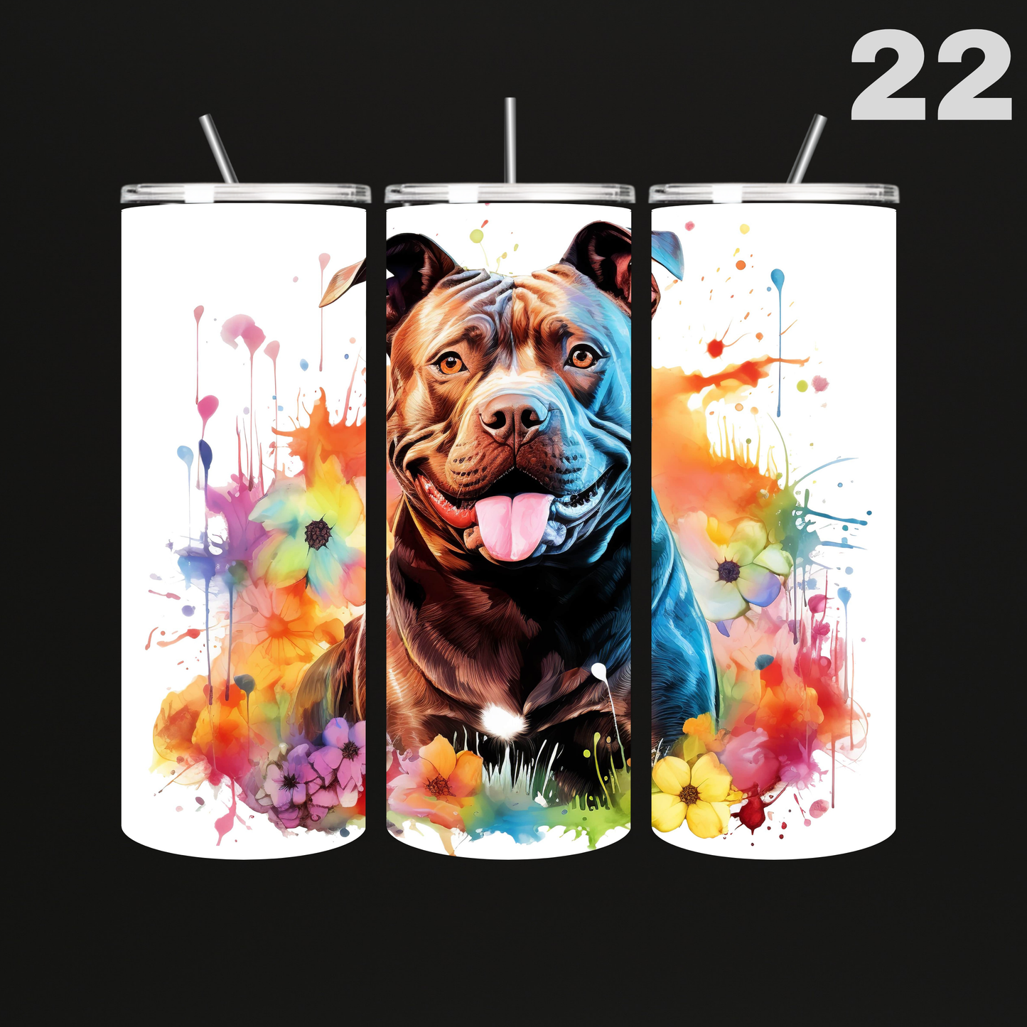 Tumbler Hond Bully's-Bulldogs