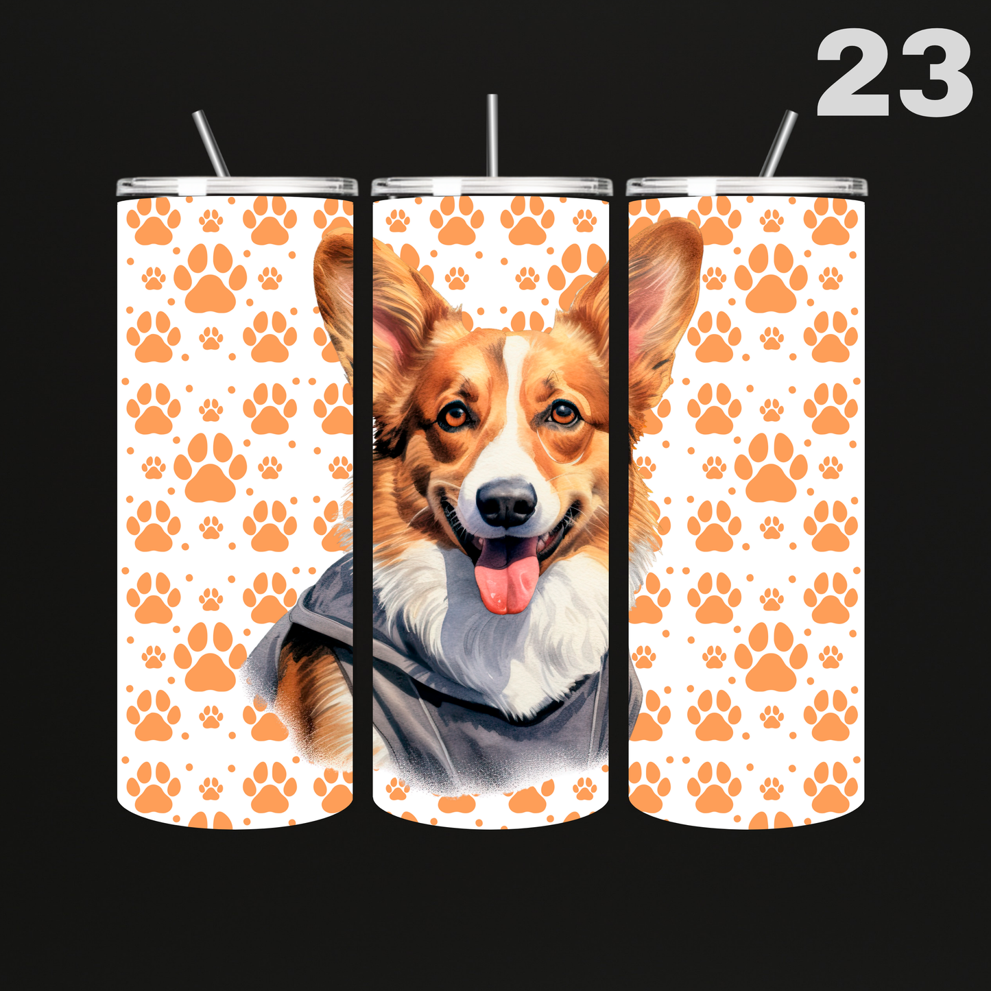 Tumbler Hond Pootjes