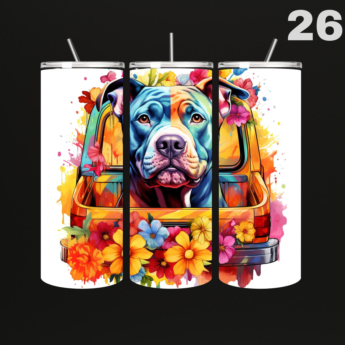 Tumbler Hond Bully's-Bulldogs