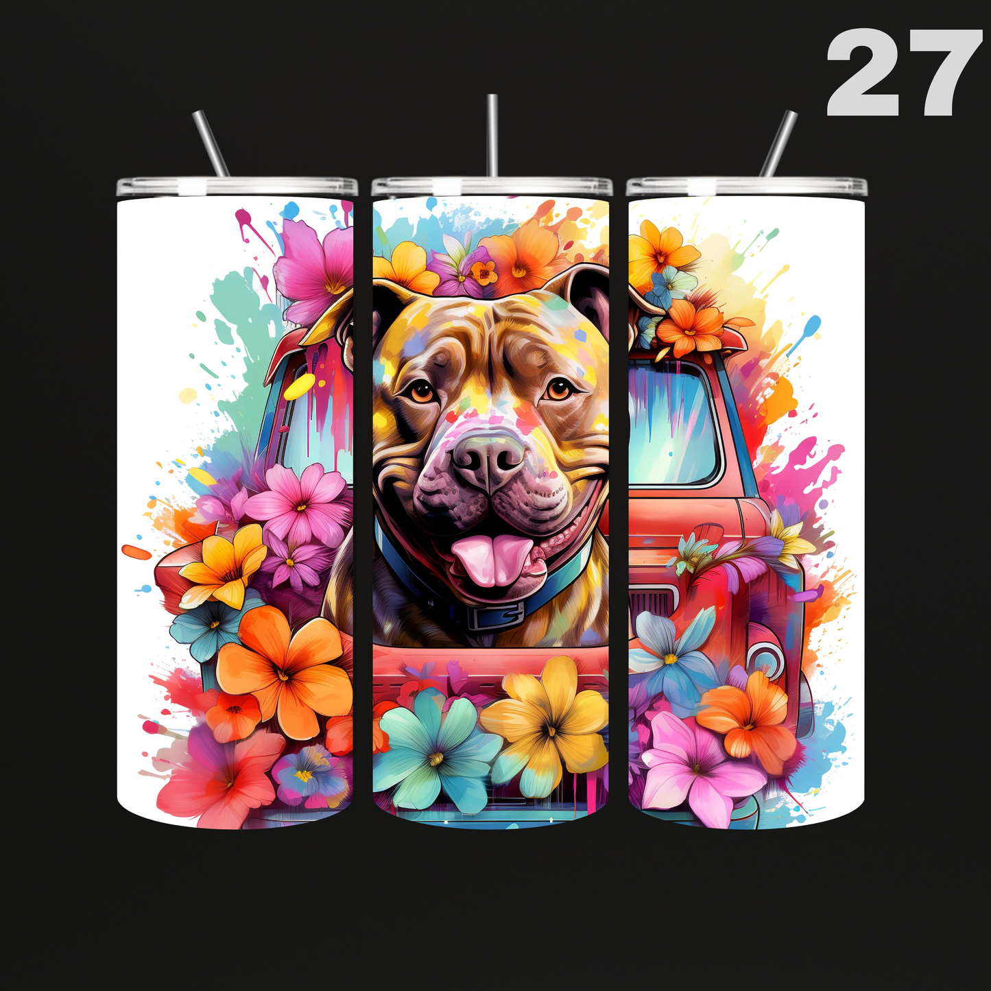 Tumbler Hond Bully's-Bulldogs