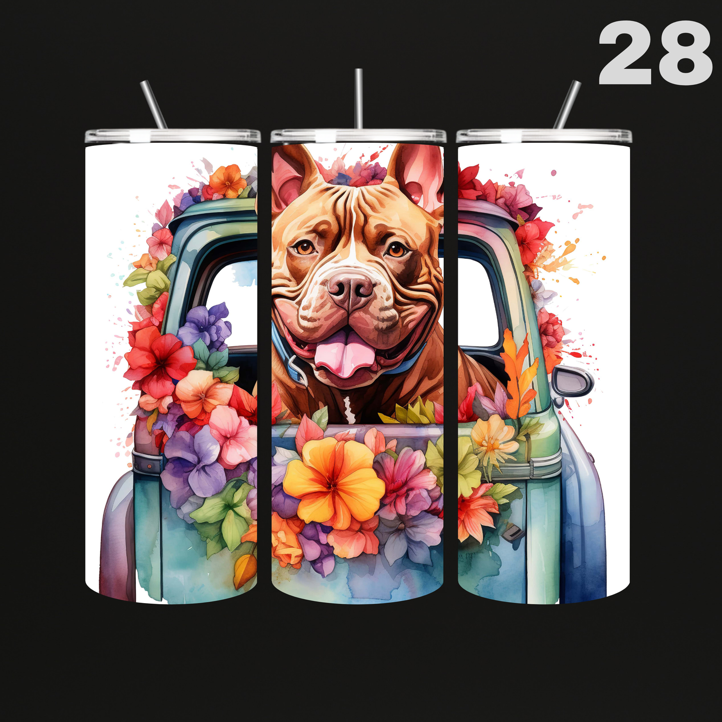 Tumbler Hond Bully's-Bulldogs