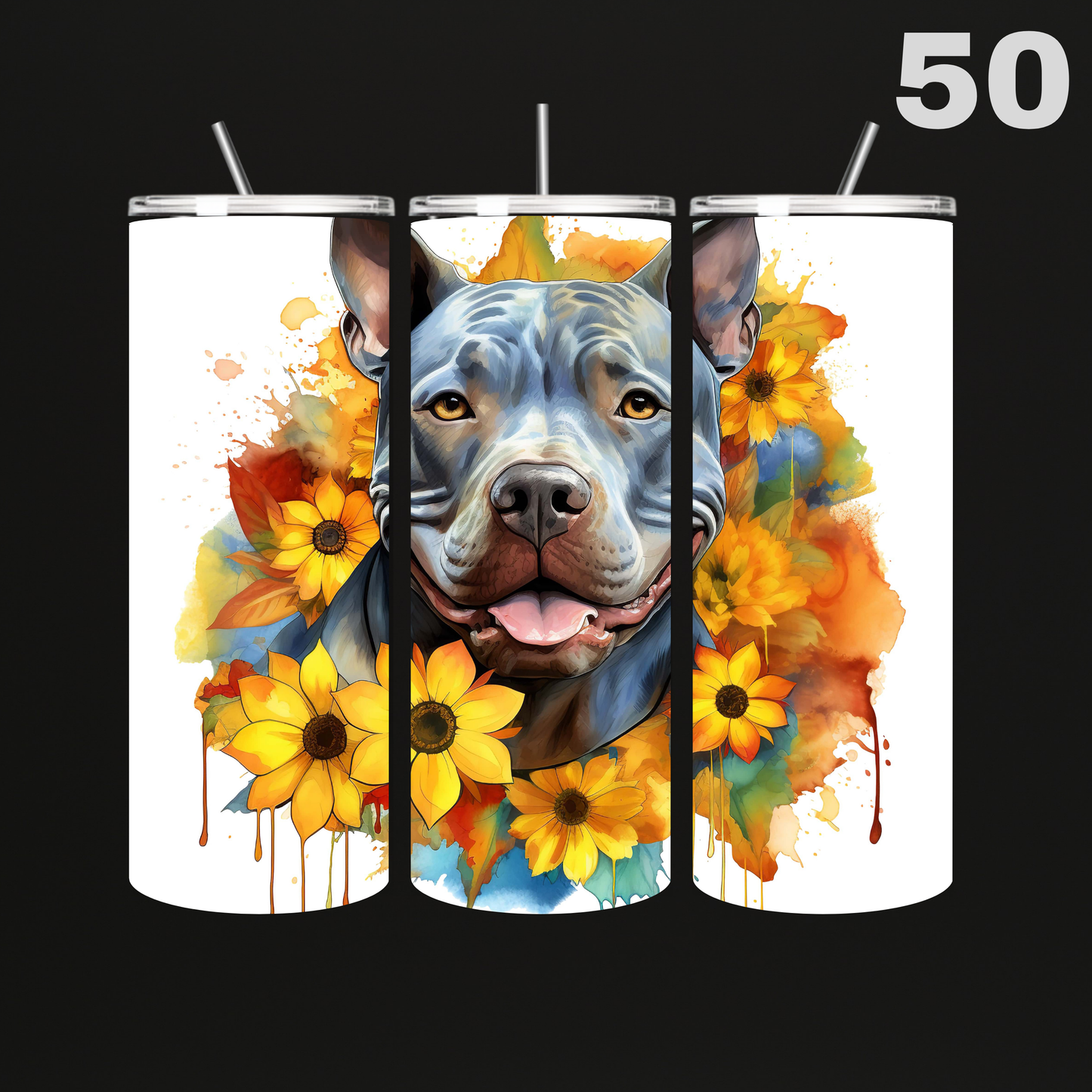 Tumbler Hond Bully's-Bulldogs
