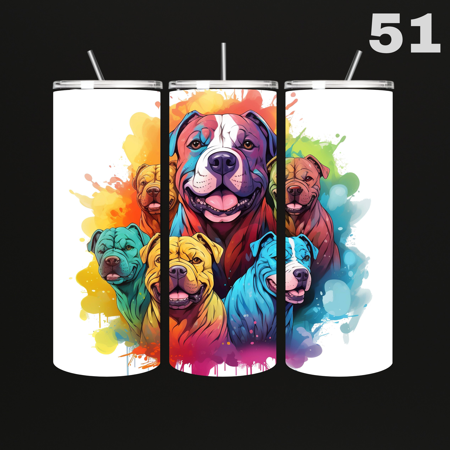 Tumbler Hond Bully's-Bulldogs