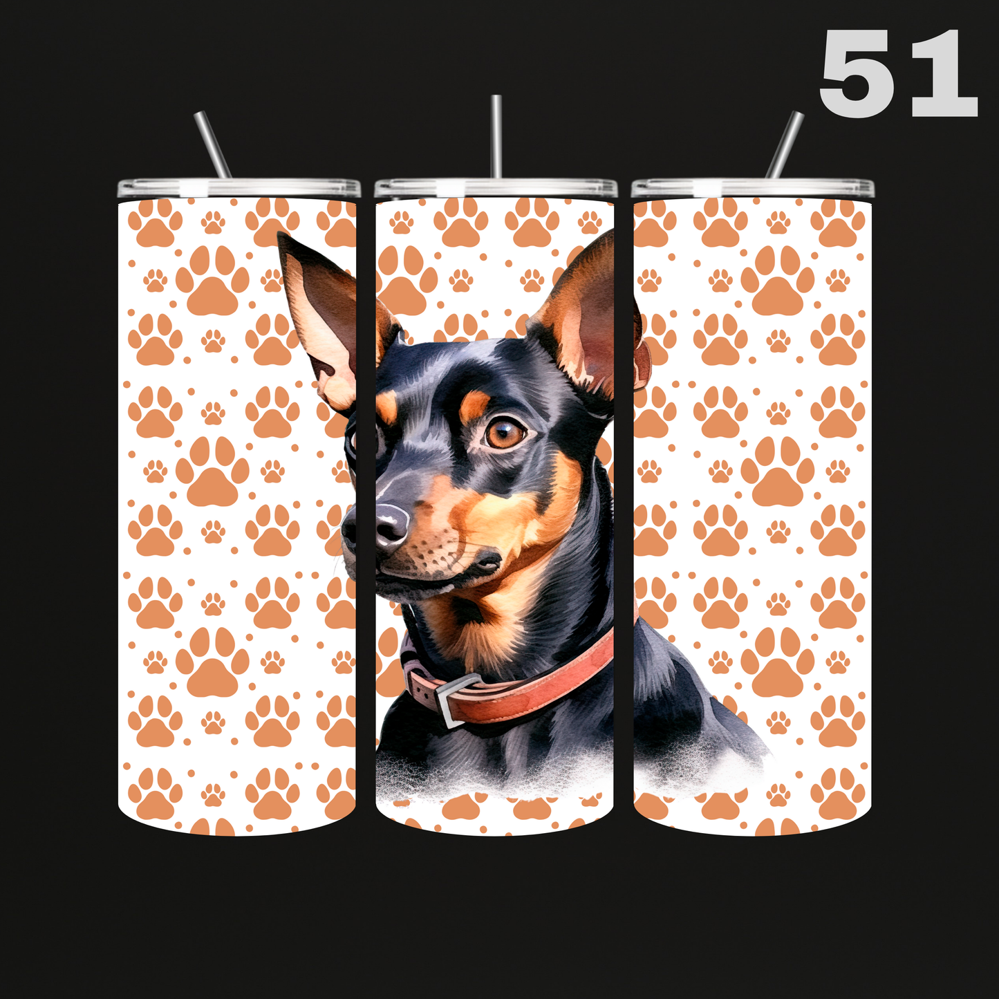 Tumbler Hond Pootjes