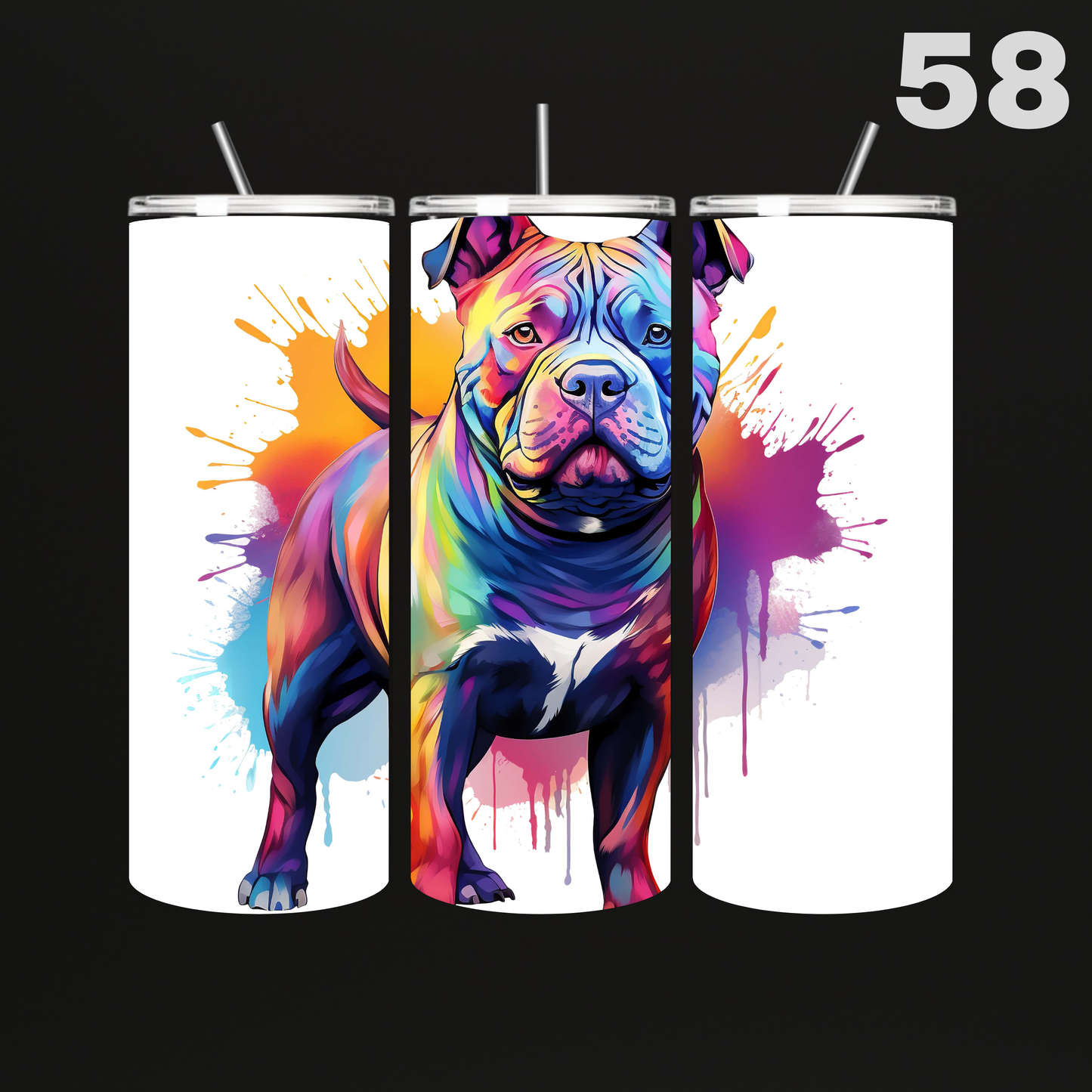 Tumbler Hond Bully's-Bulldogs