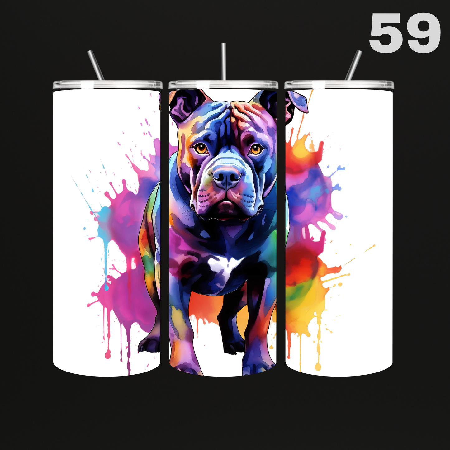 Tumbler Hond Bully's-Bulldogs