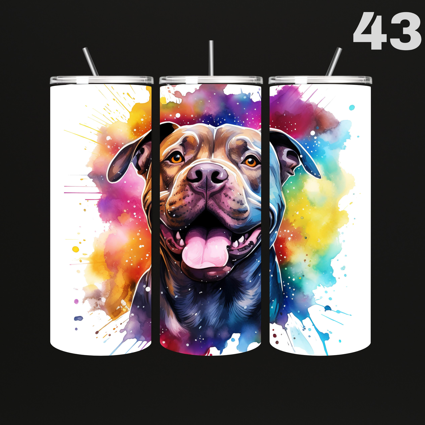 Tumbler Hond Bully's-Bulldogs