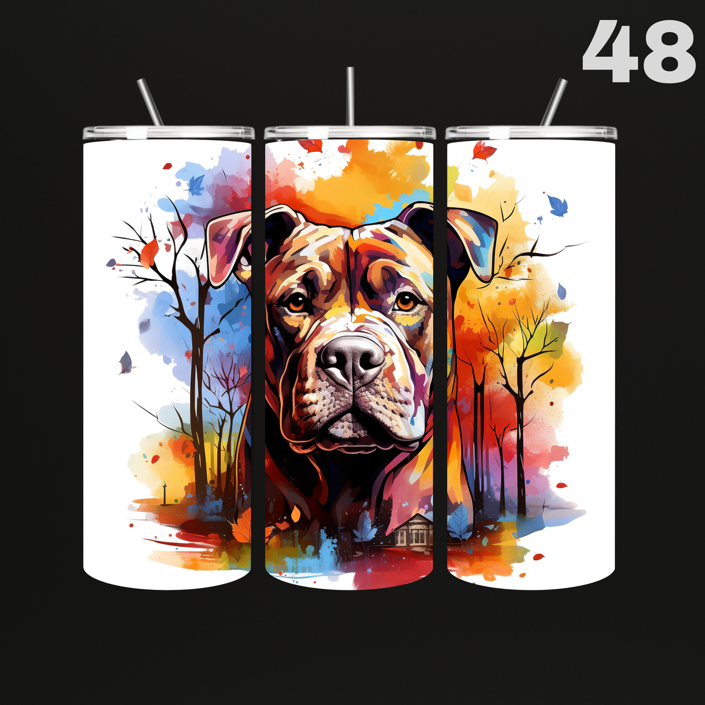 Tumbler Hond Bully's-Bulldogs