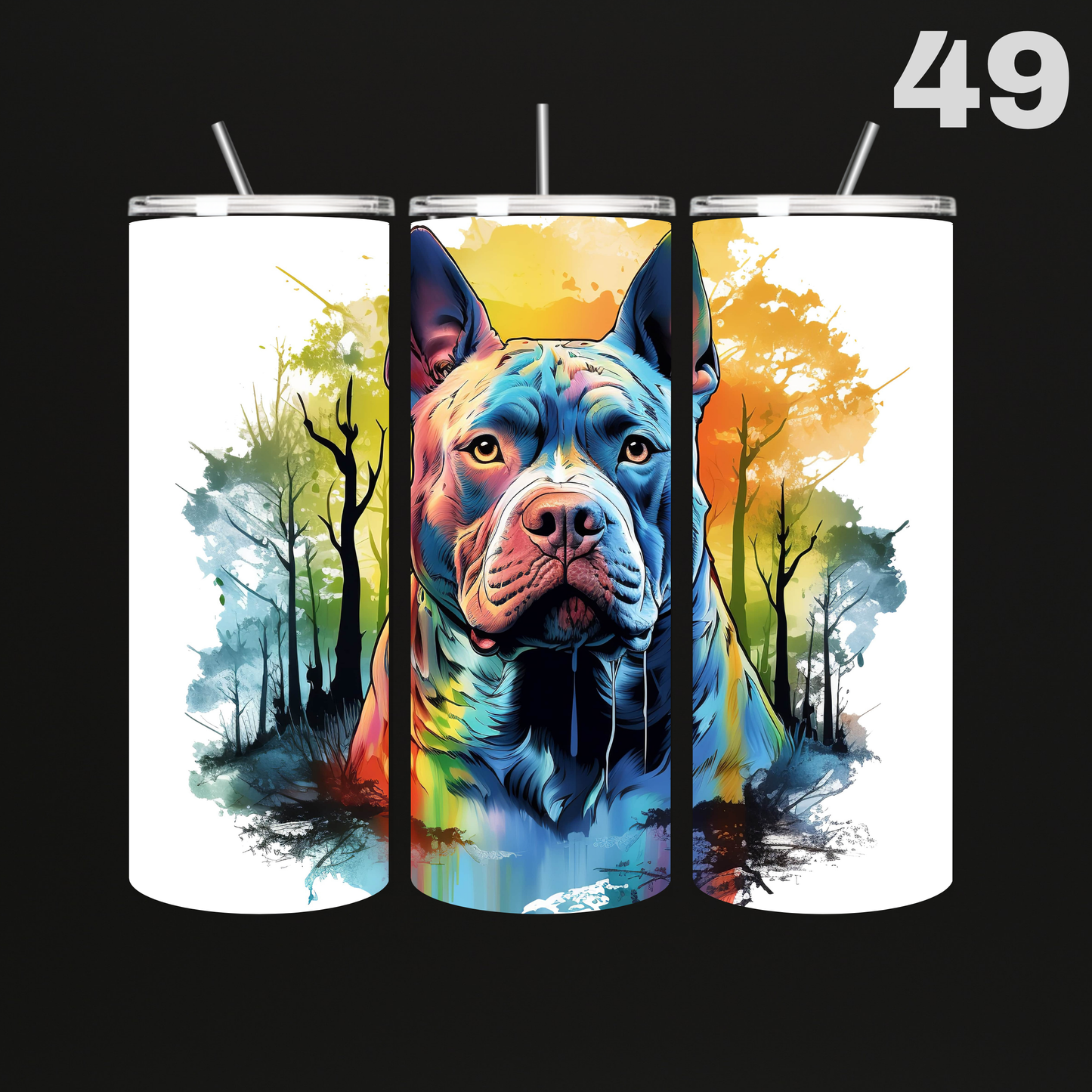 Tumbler Hond Bully's-Bulldogs