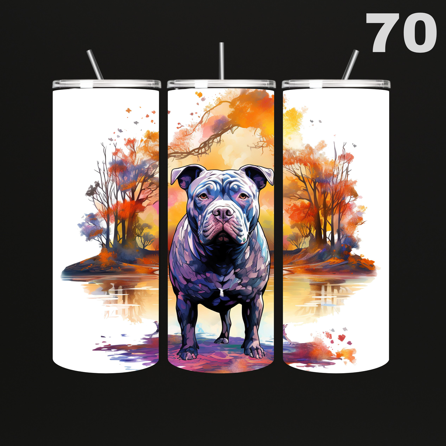 Tumbler Hond Bully's-Bulldogs