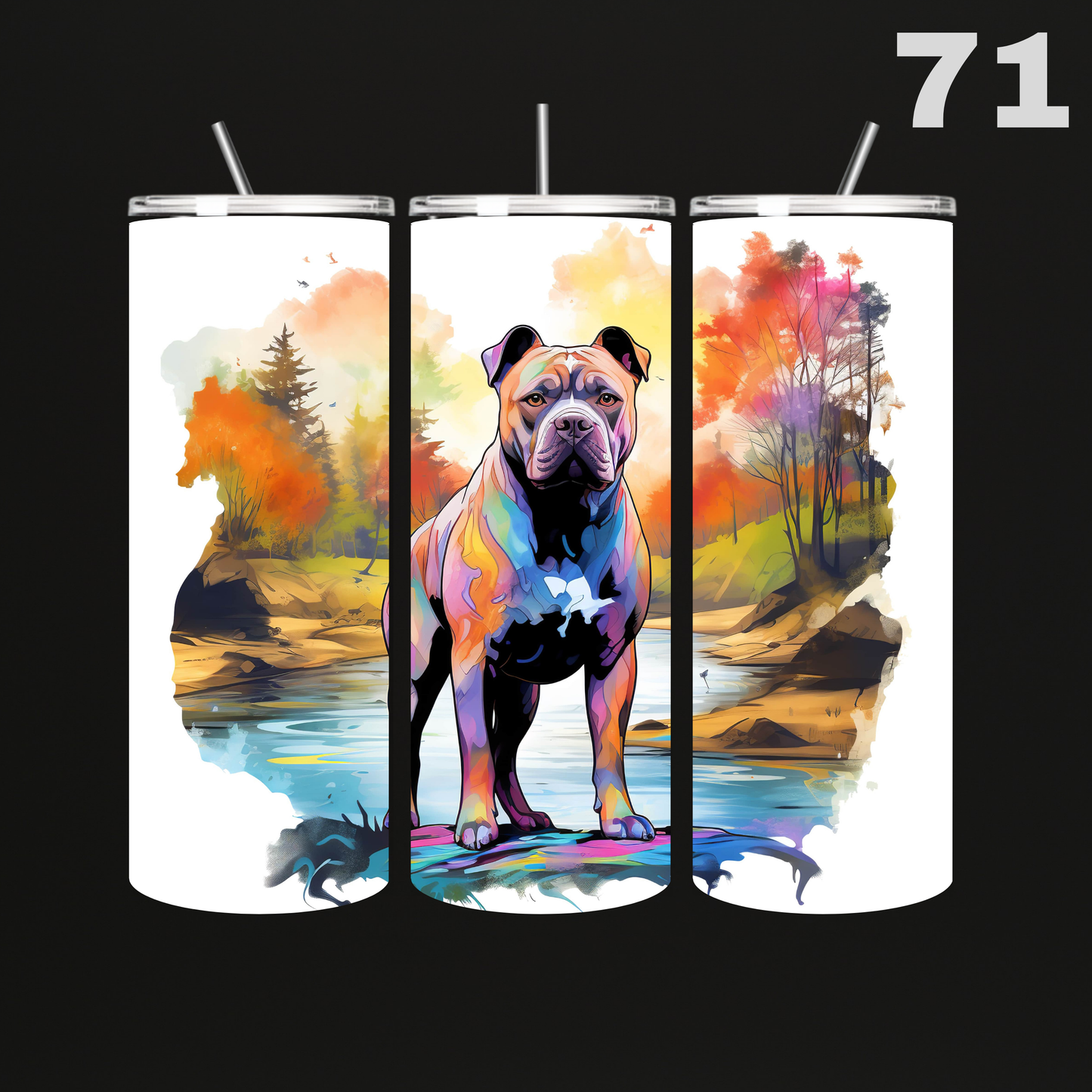 Tumbler Hond Bully's-Bulldogs