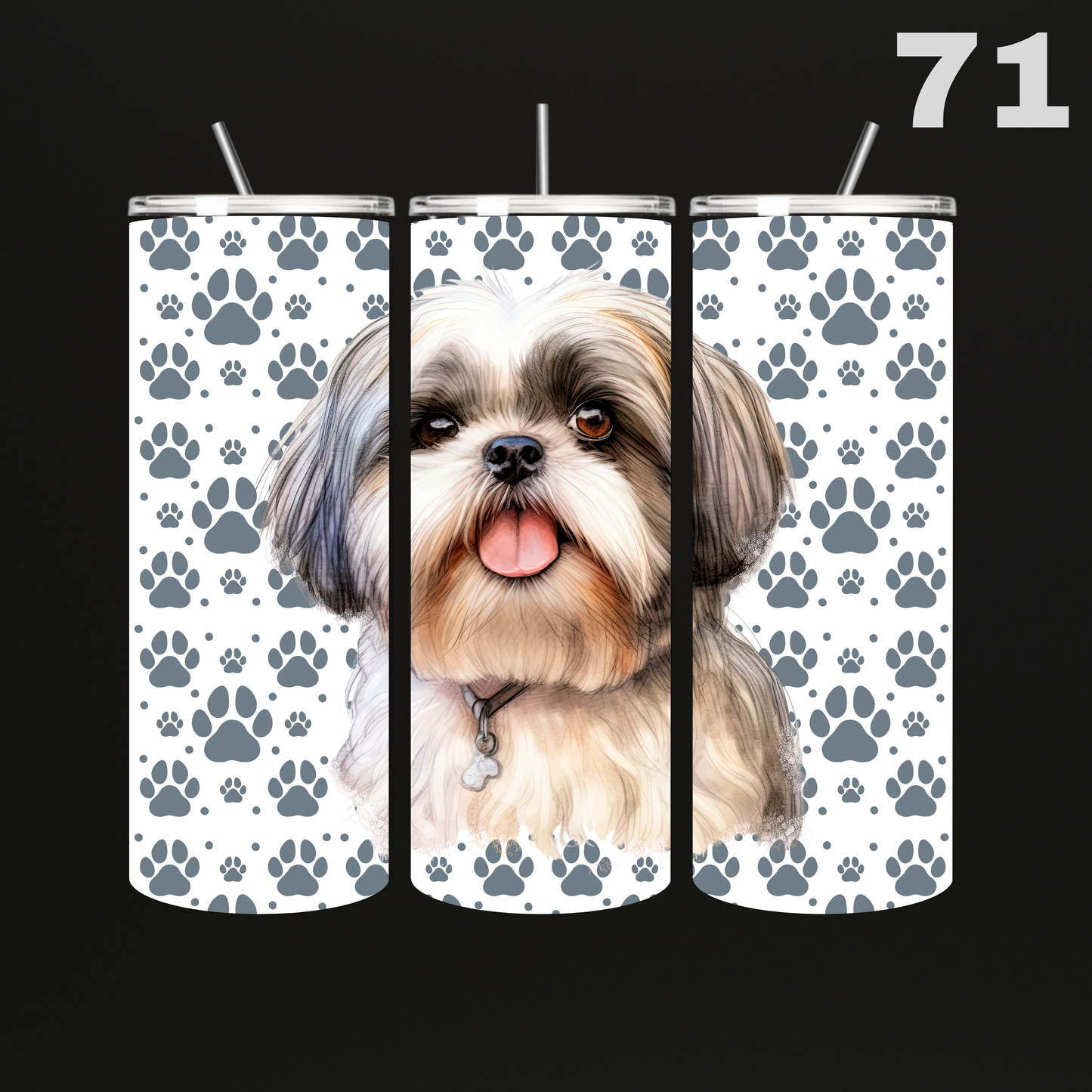 Tumbler Hond Pootjes