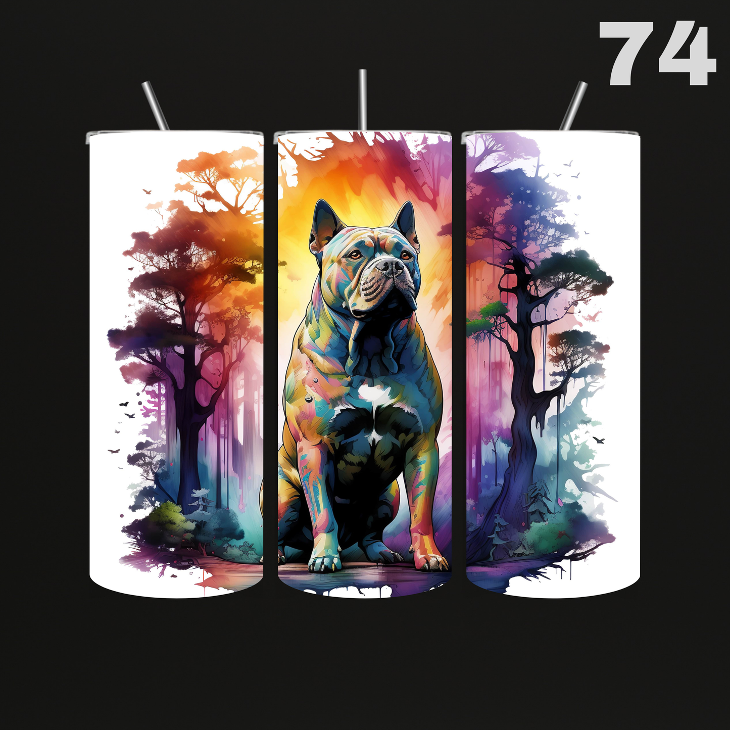 Tumbler Hond Bully's-Bulldogs