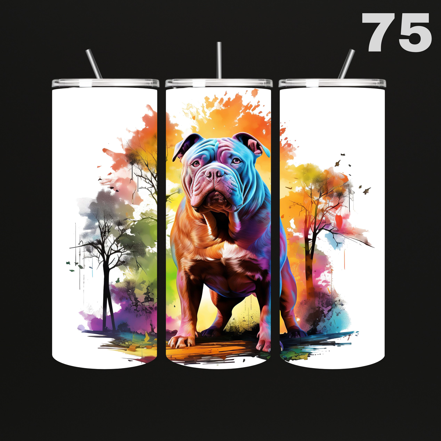 Tumbler Hond Bully's-Bulldogs