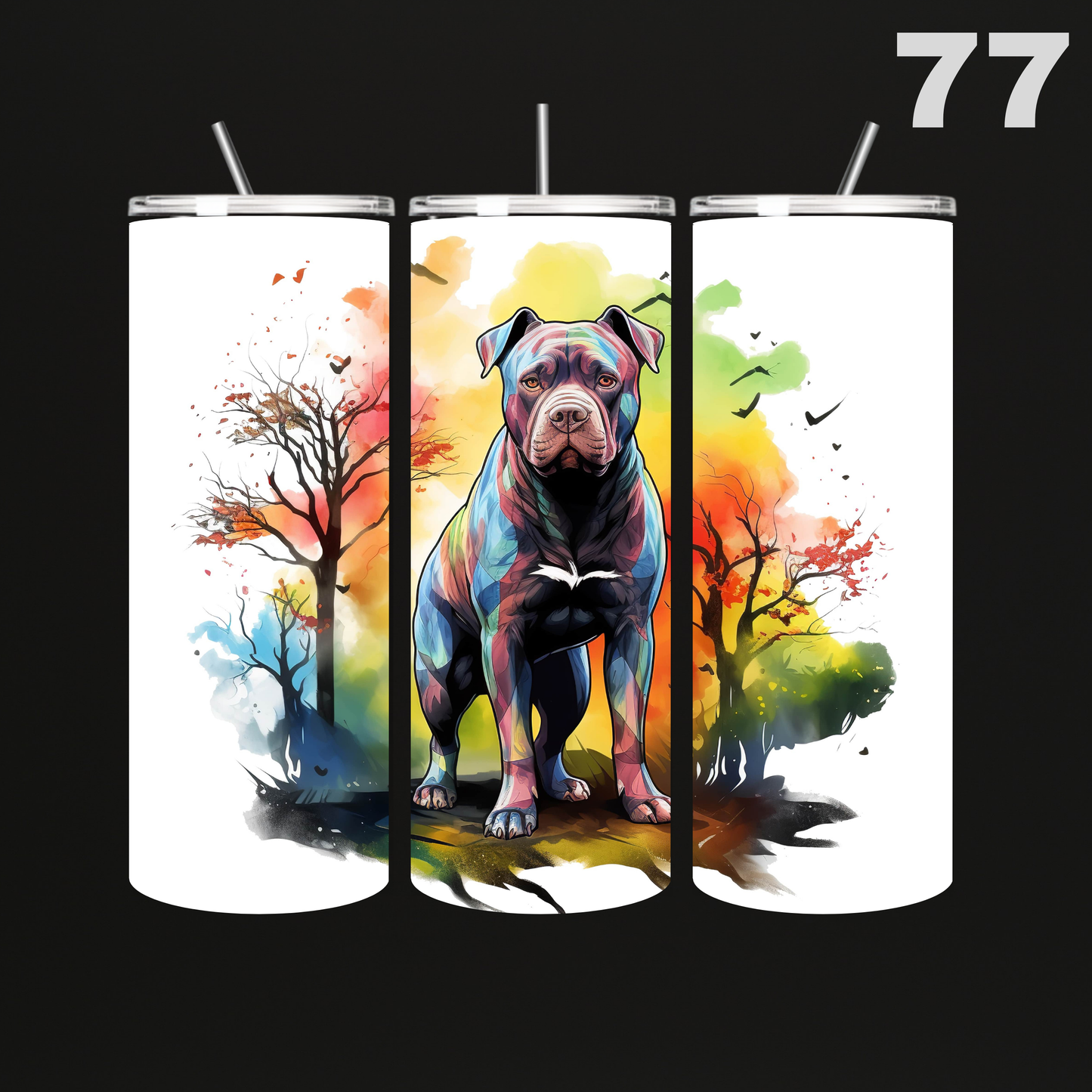 Tumbler Hond Bully's-Bulldogs