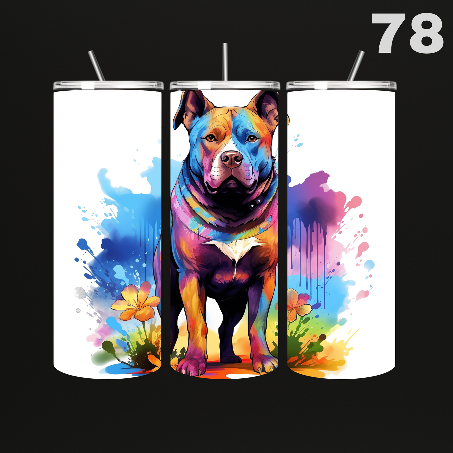 Tumbler Hond Bully's-Bulldogs