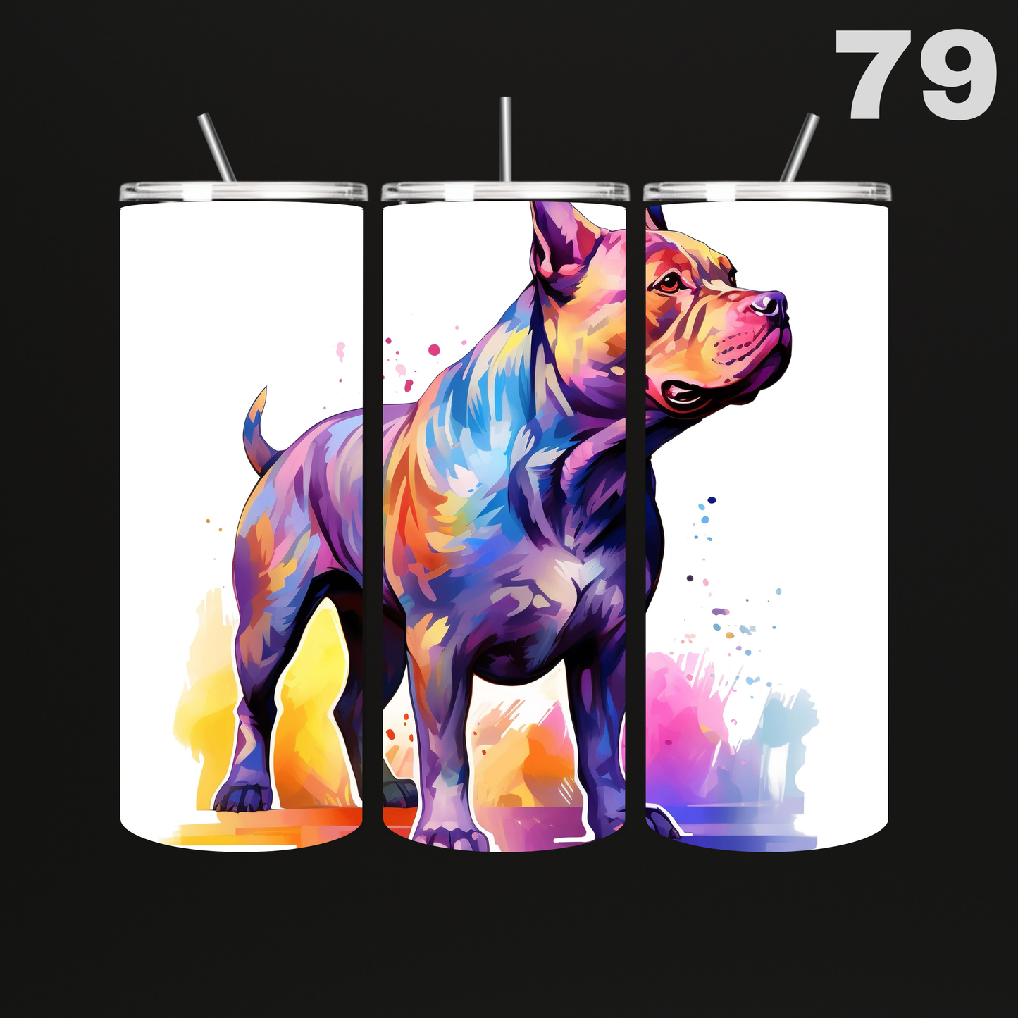 Tumbler Hond Bully's-Bulldogs