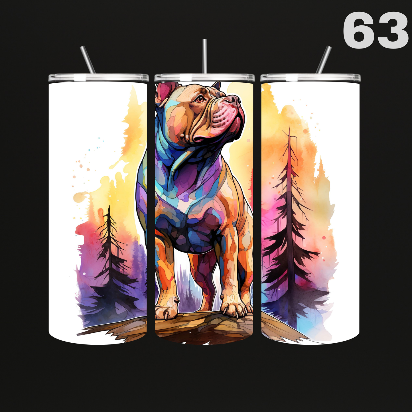 Tumbler Hond Bully's-Bulldogs