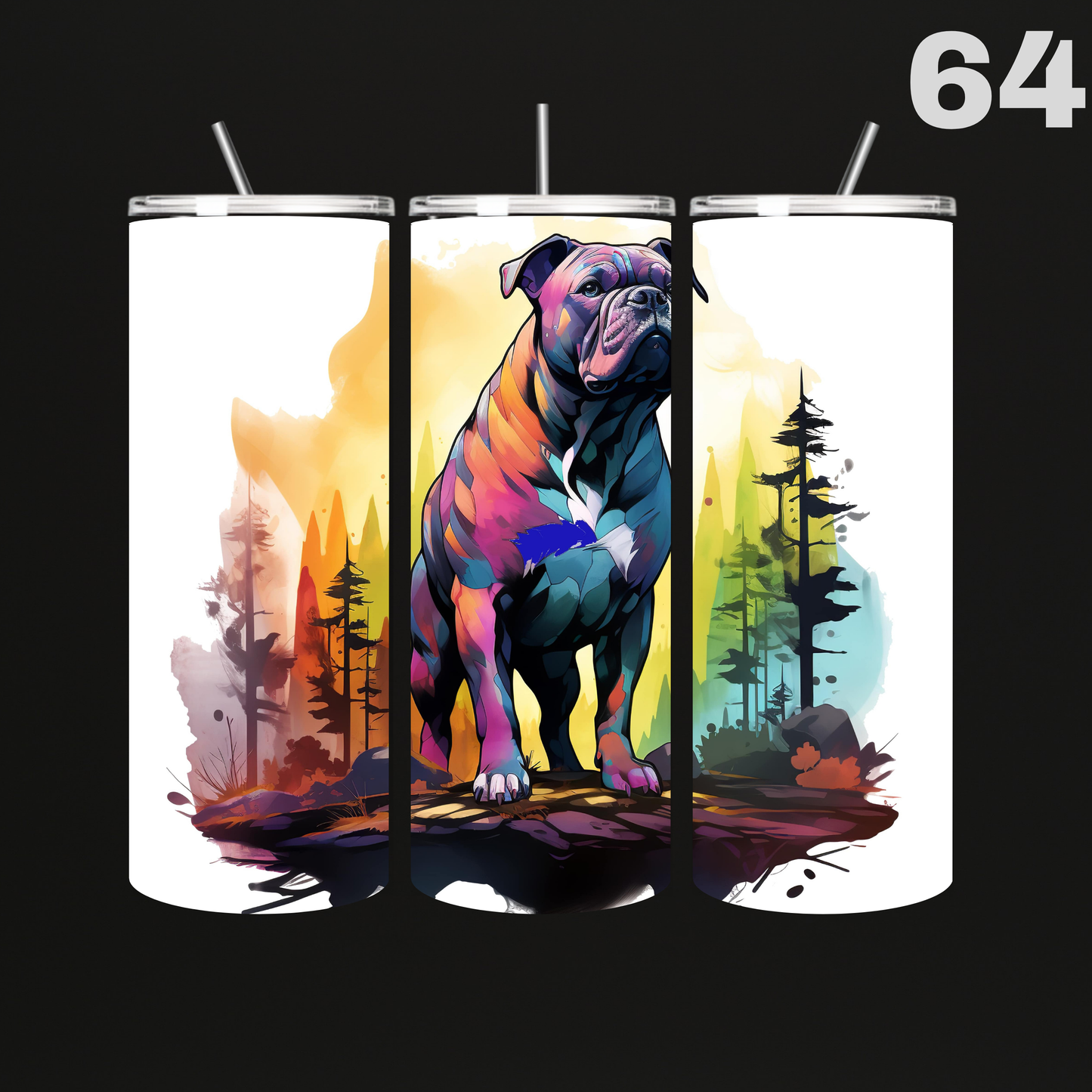 Tumbler Hond Bully's-Bulldogs