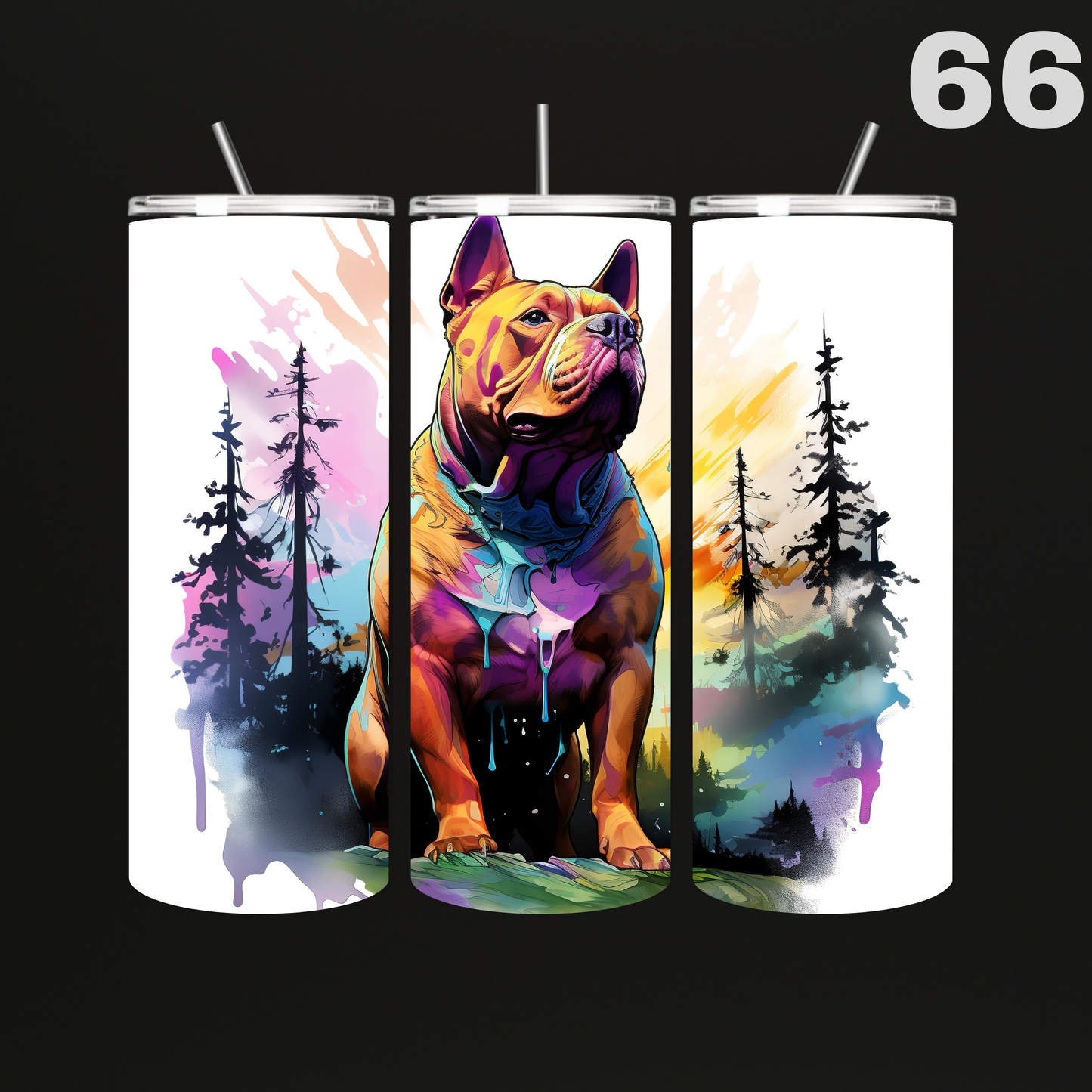 Tumbler Hond Bully's-Bulldogs