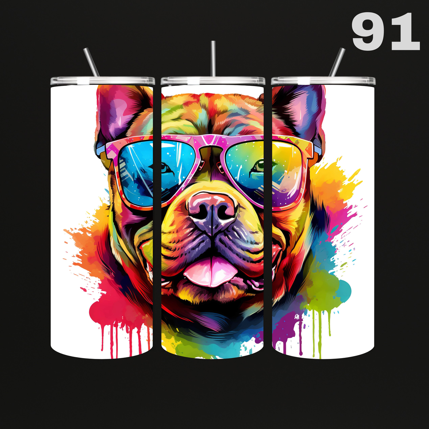 Tumbler Hond Bully's-Bulldogs