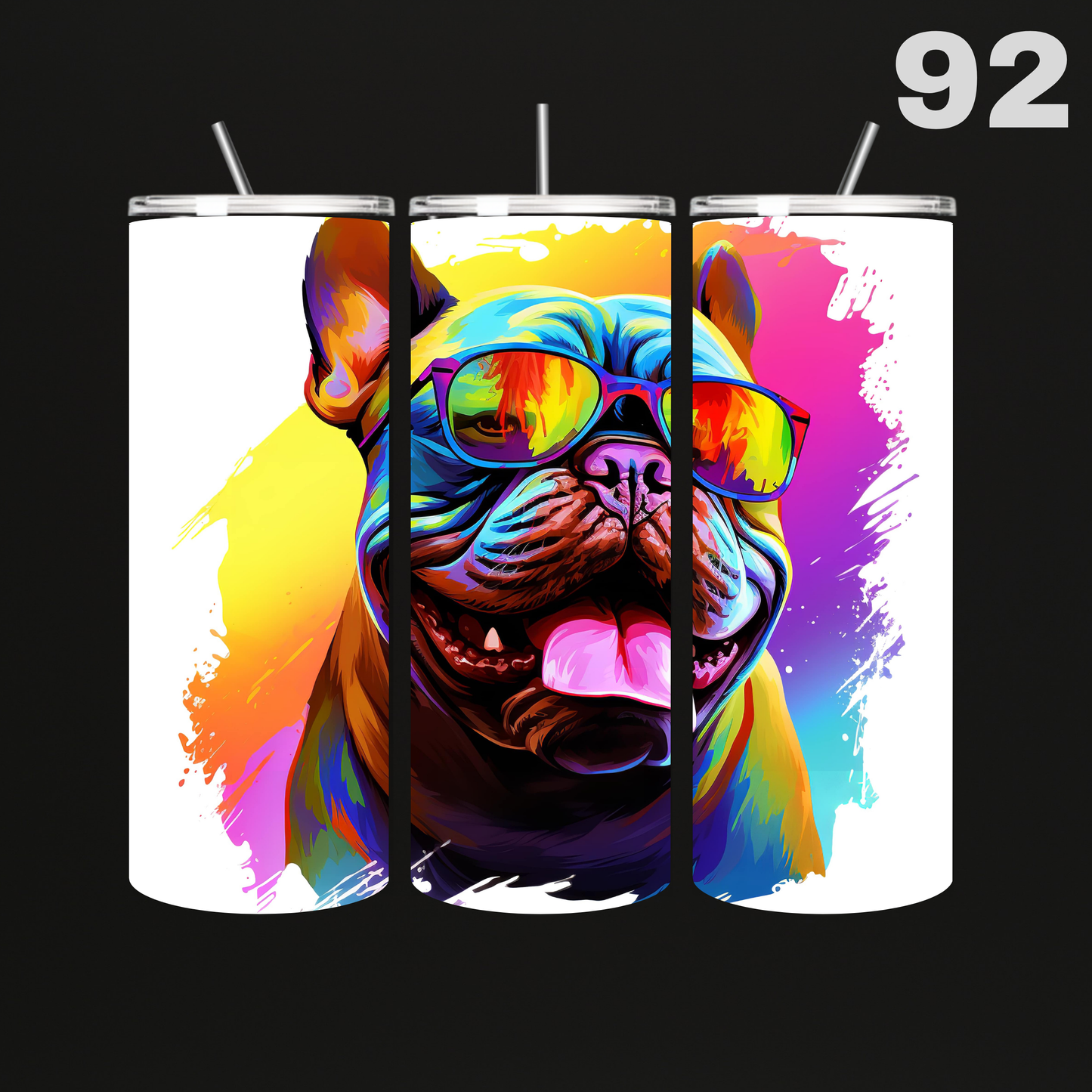 Tumbler Hond Bully's-Bulldogs