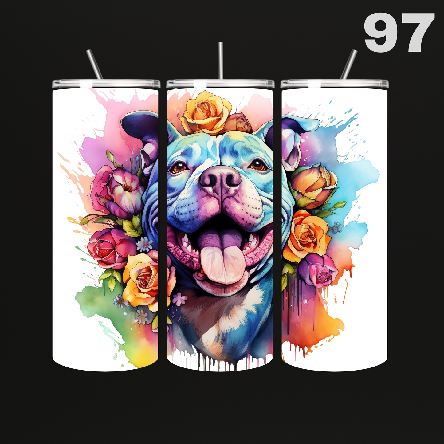 Tumbler Hond Bully's-Bulldogs