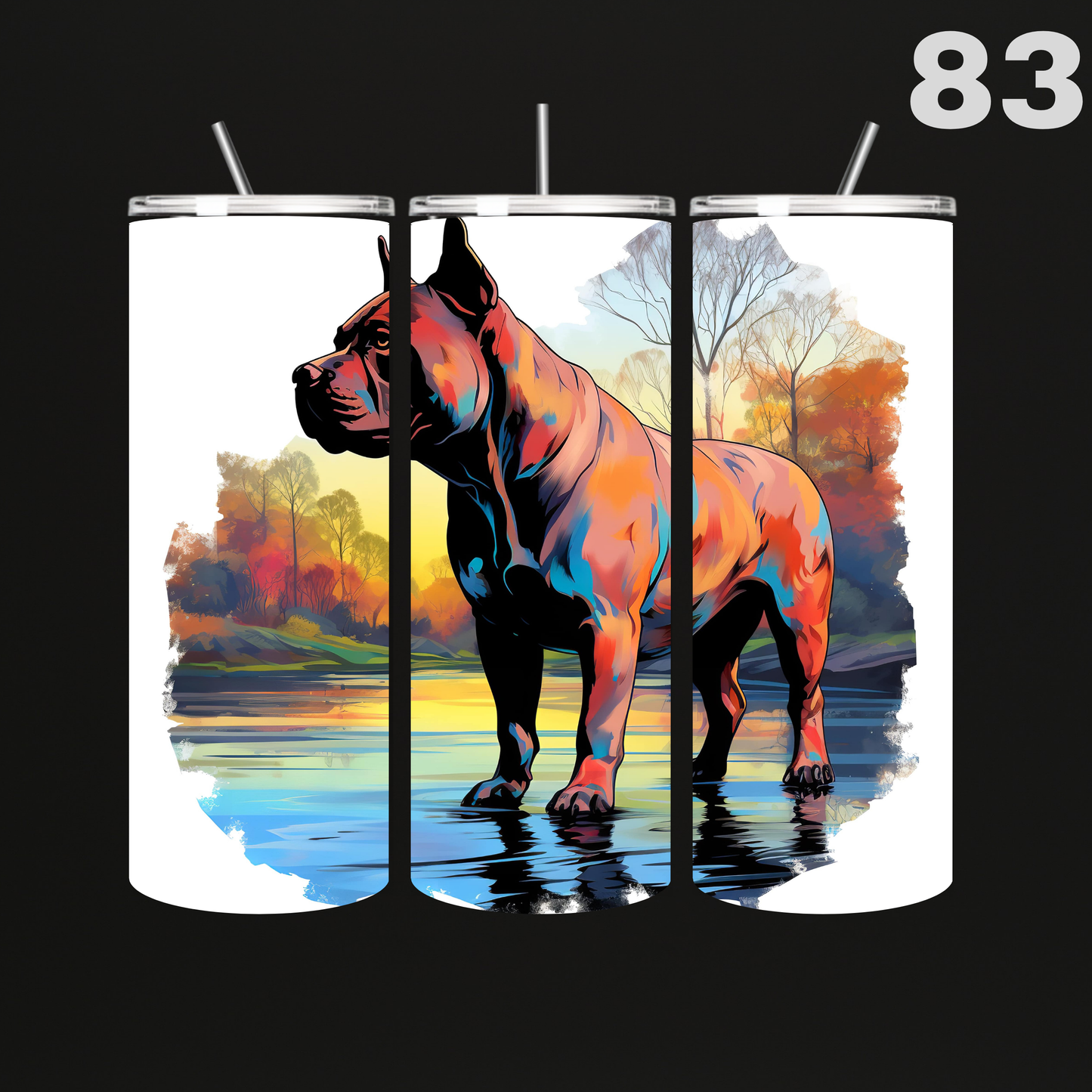 Tumbler Hond Bully's-Bulldogs