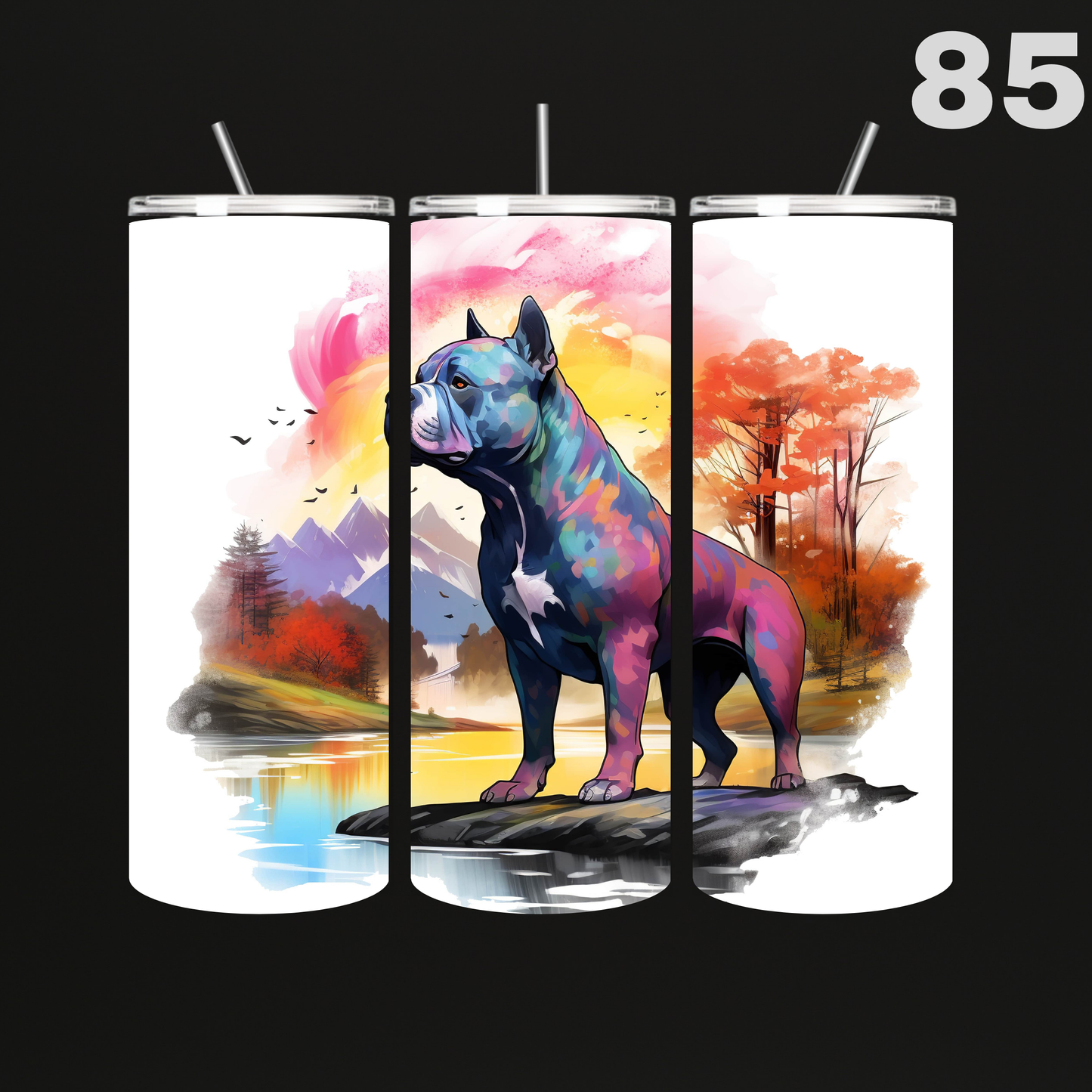 Tumbler Hond Bully's-Bulldogs