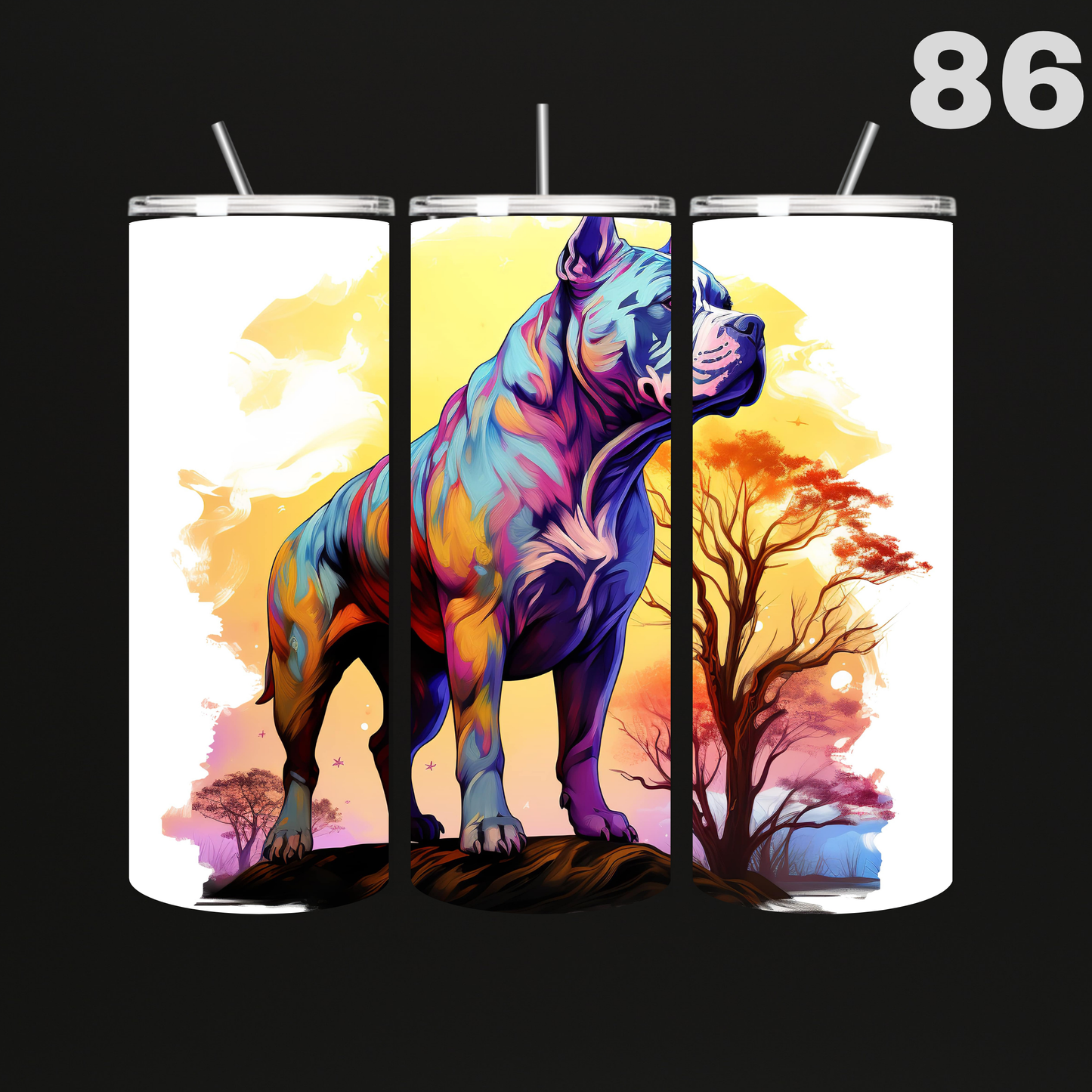 Tumbler Hond Bully's-Bulldogs