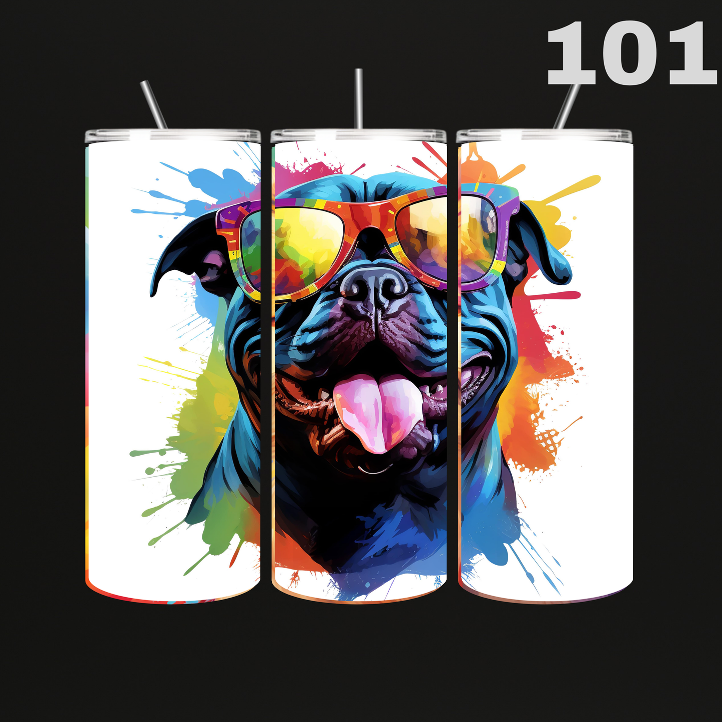 Tumbler Hond Bully's-Bulldogs