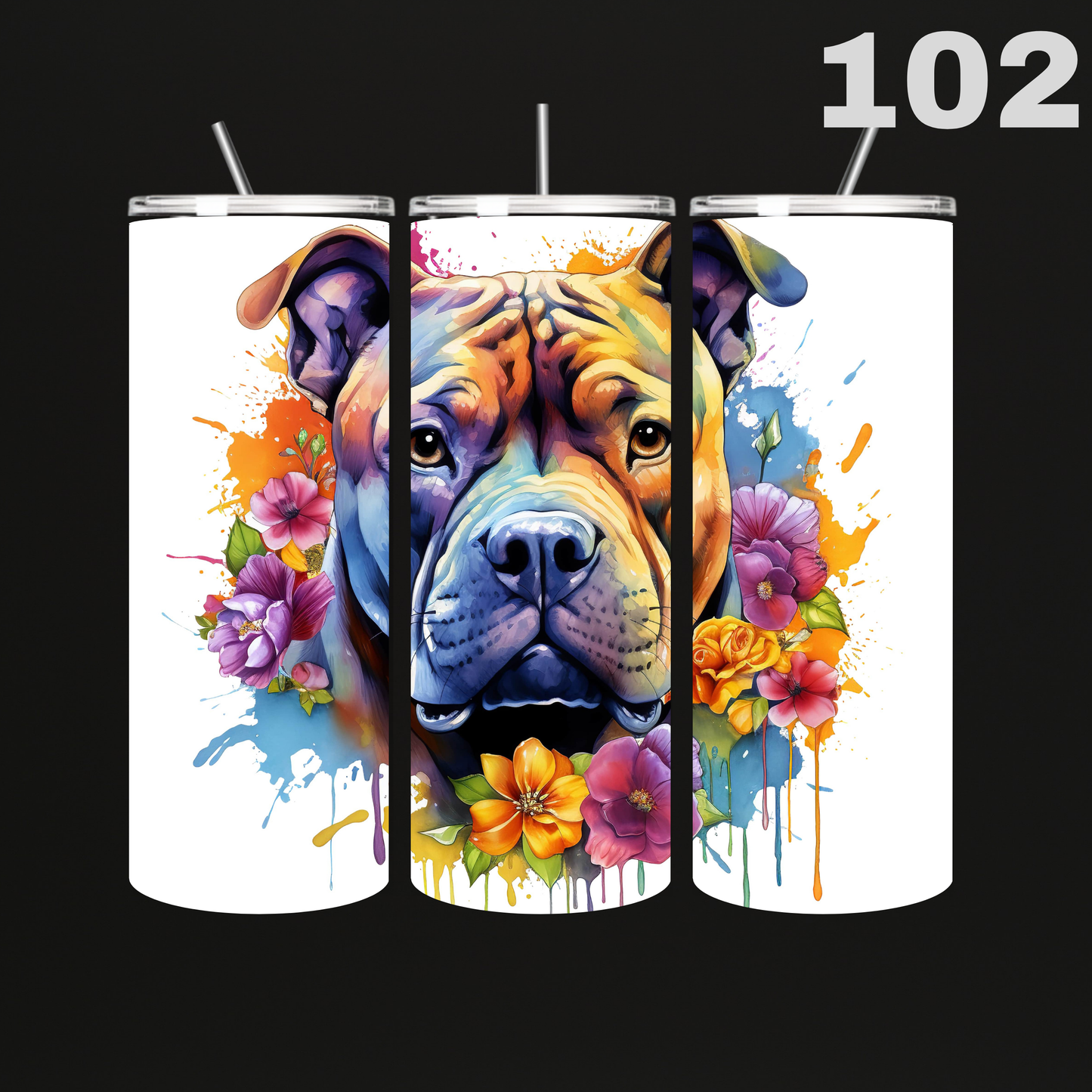 Tumbler Hond Bully's-Bulldogs