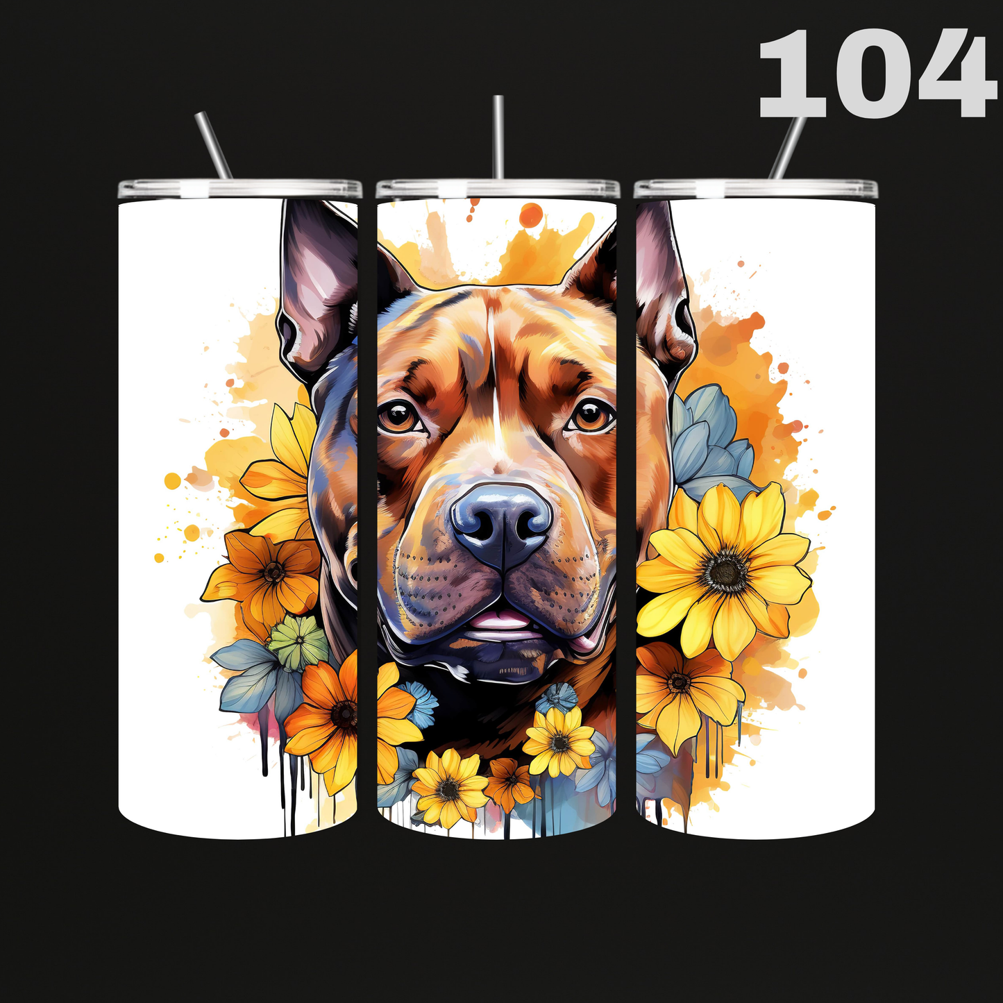 Tumbler Hond Bully's-Bulldogs