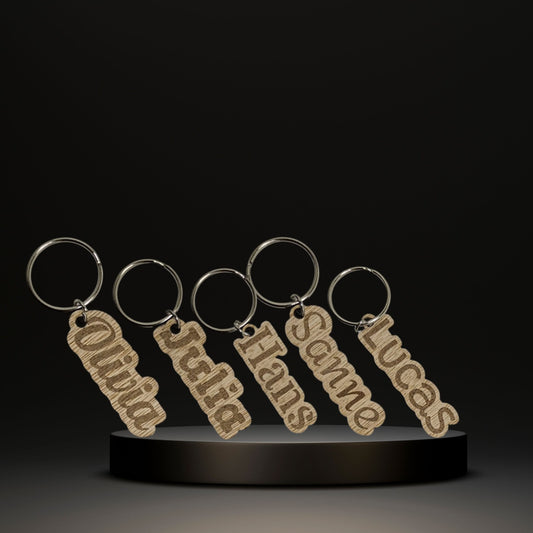 Sleutelhanger met Naam