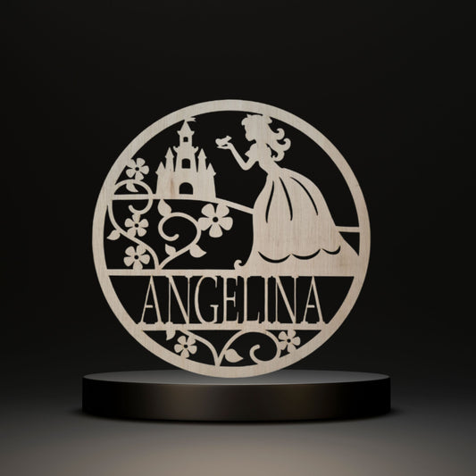 Muurdecoratie Prinses