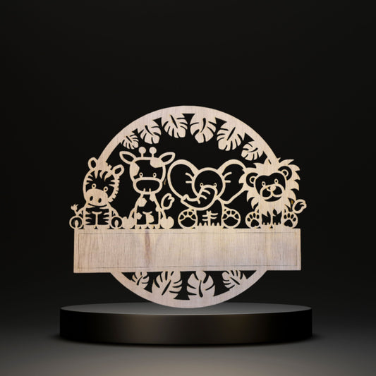 Muurdecoratie Dieren