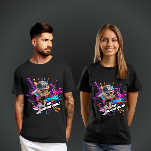 LOL Gaming Squad - Tshirt Geitje Zittend