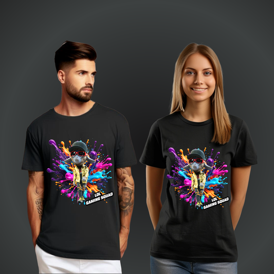 LOL Gaming Squad - Tshirt Geitje Lopend