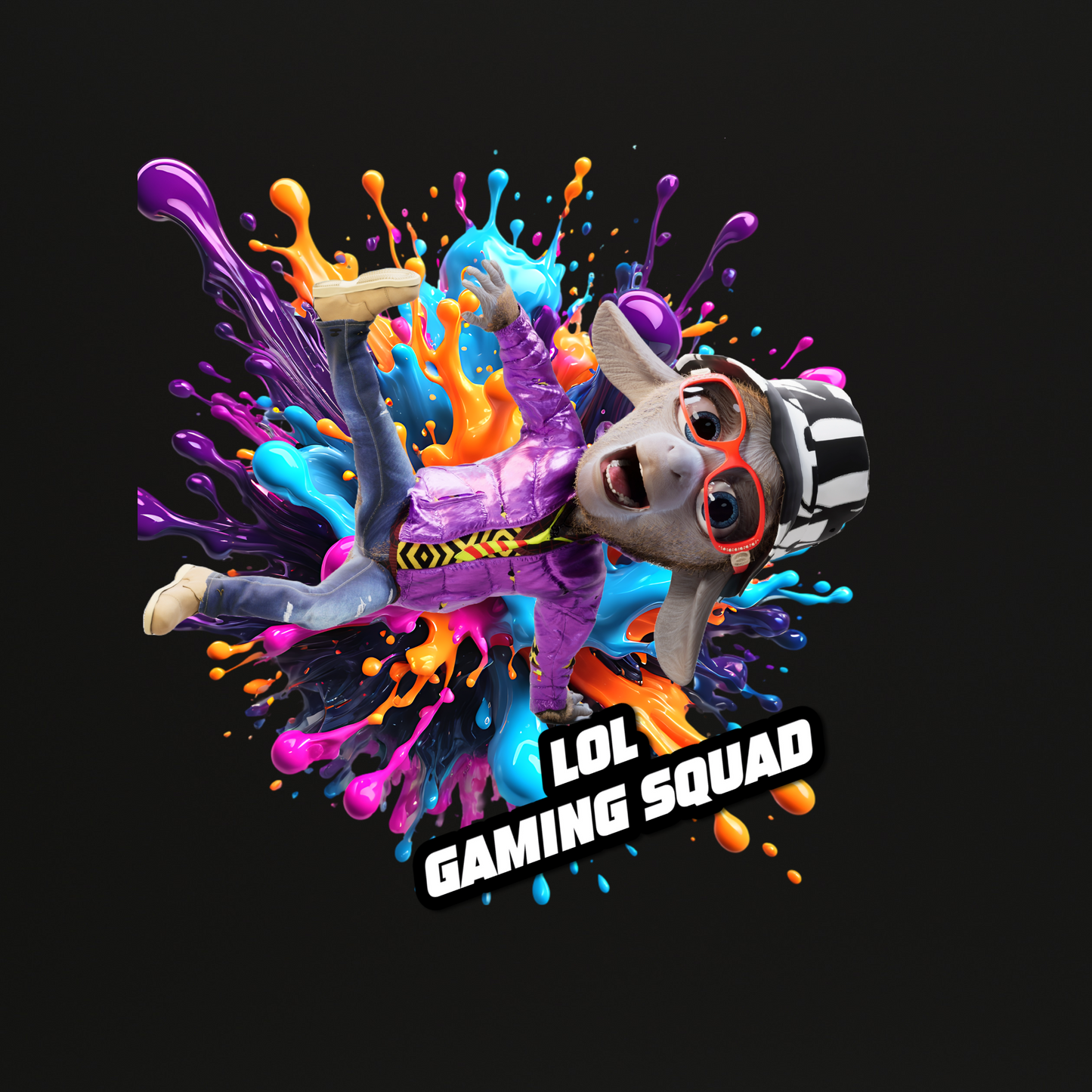 Pet LOL Gaming Squad Rood