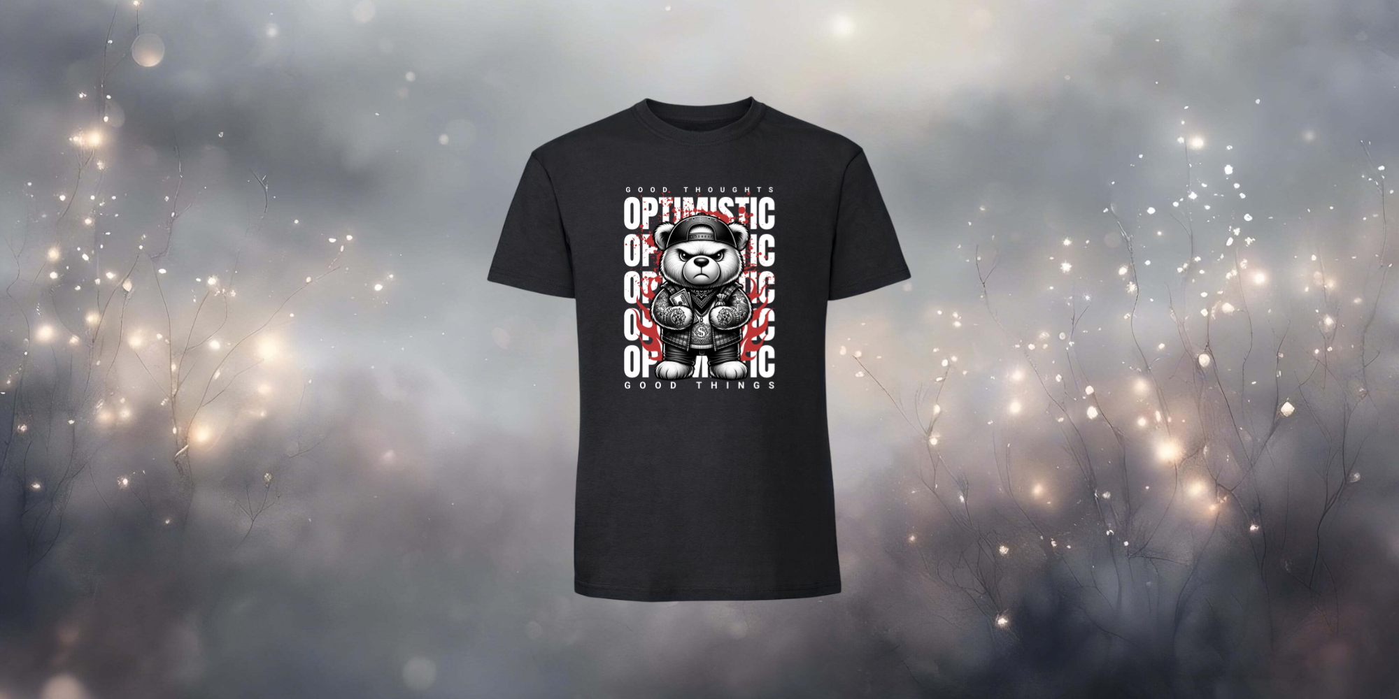 Optimistic Bear T-shirt