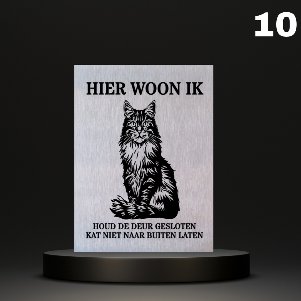 Kattenbord Kant en klaar Main Coon, Pers, Siamees